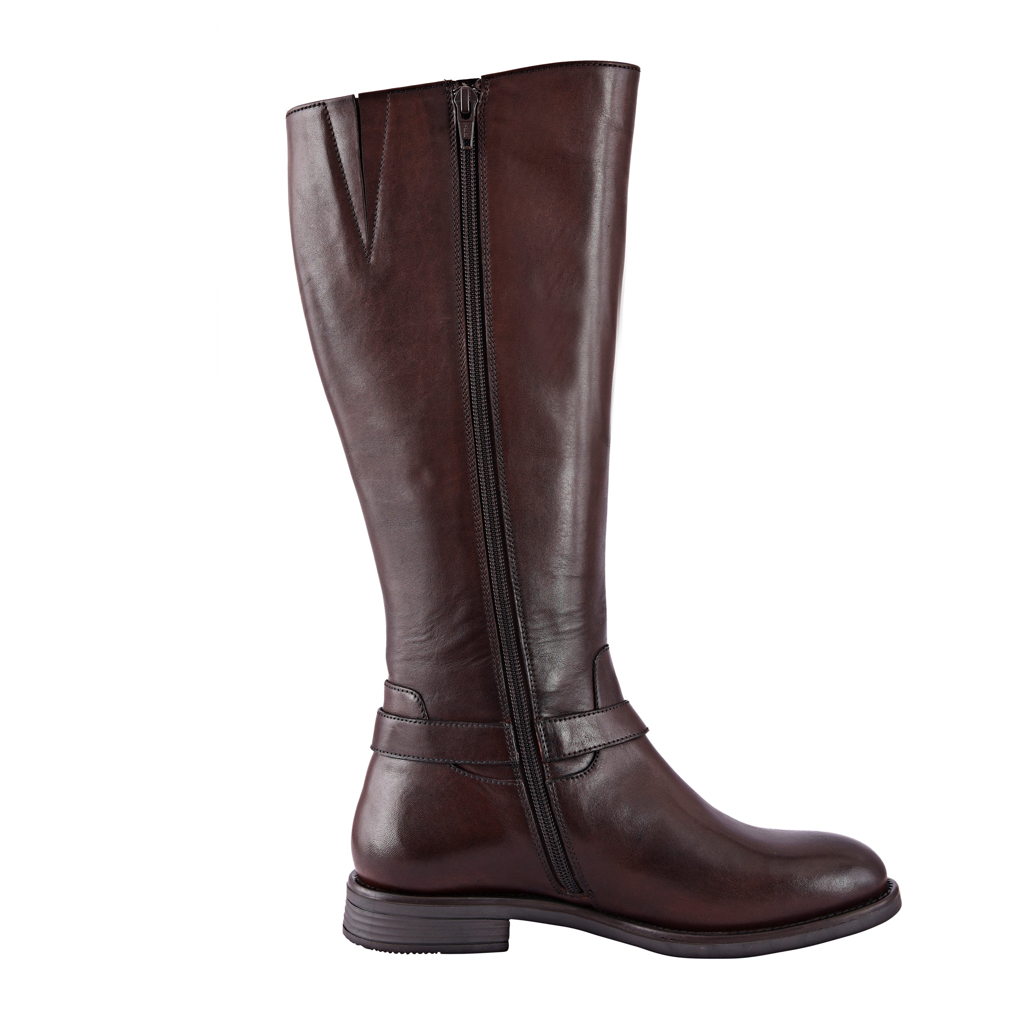 Aida Buckle Riding Boots