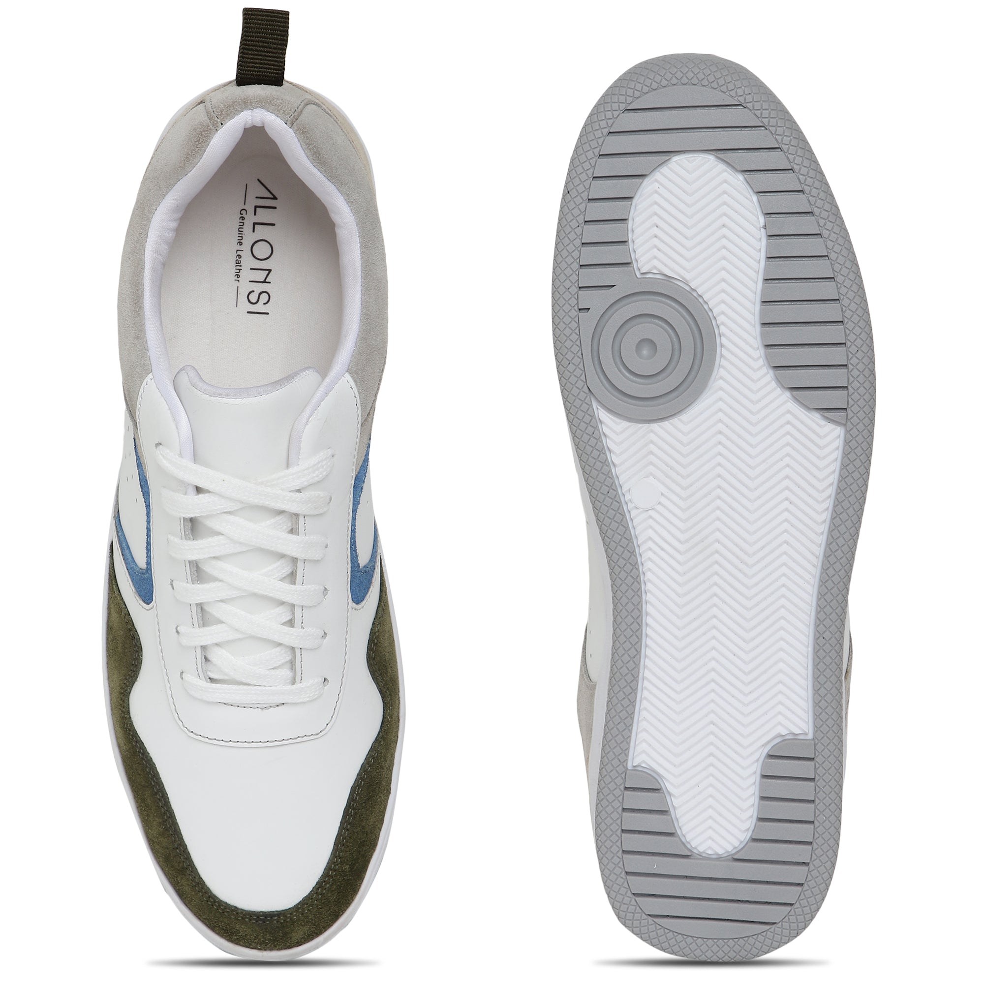 Albane Leather Sports Sneakers